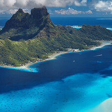 Air Tahiti Nui Bora Bora aerial FKulisev